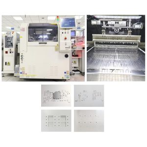 stenciltryck för effektiv lödpasta